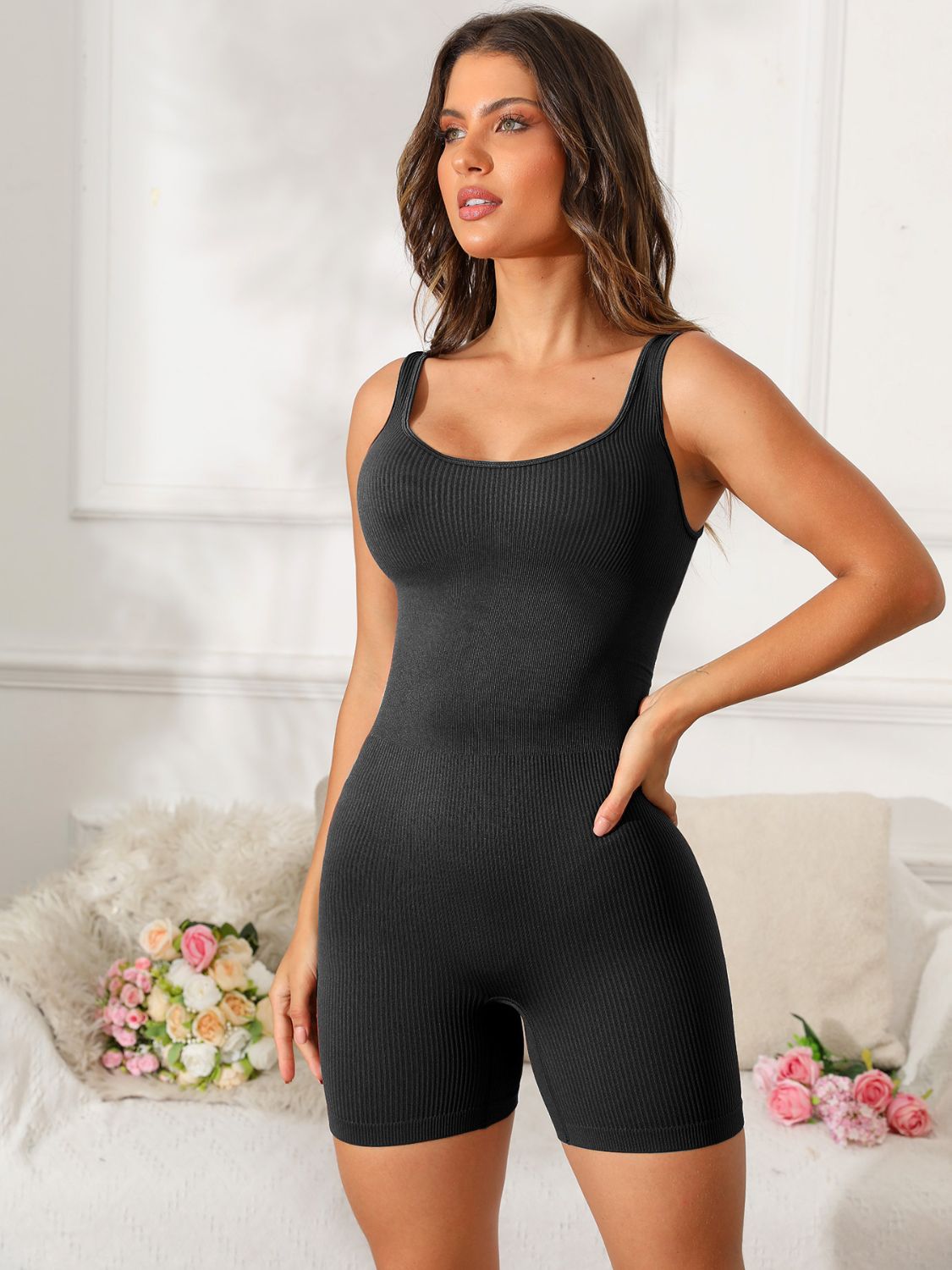 Seamless Ribbed Bodysuit