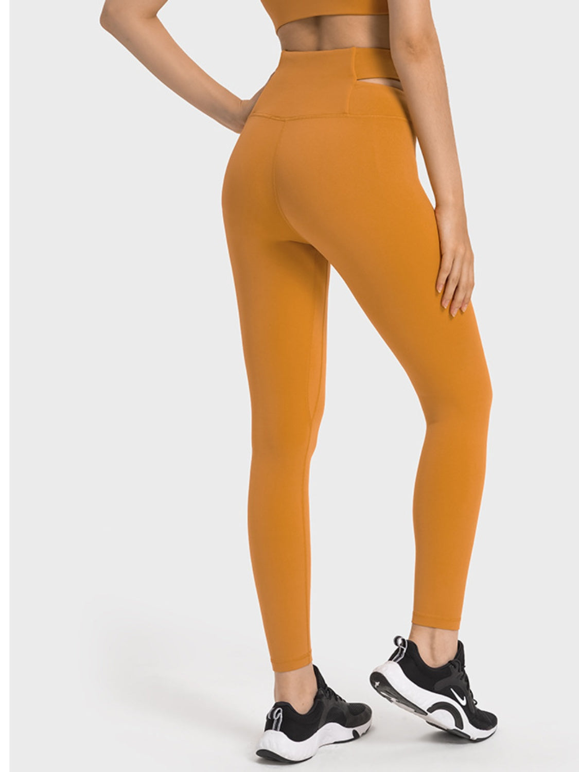 Crisscross Cutout Gym Leggings