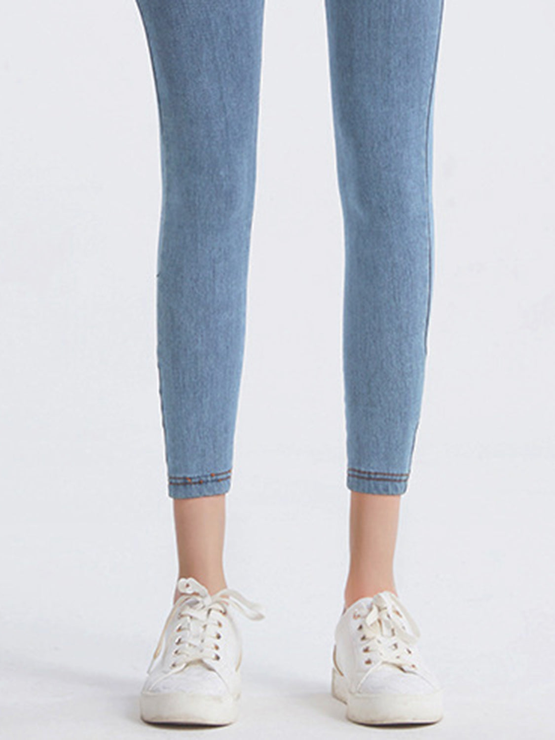 Faux Denim Leggings