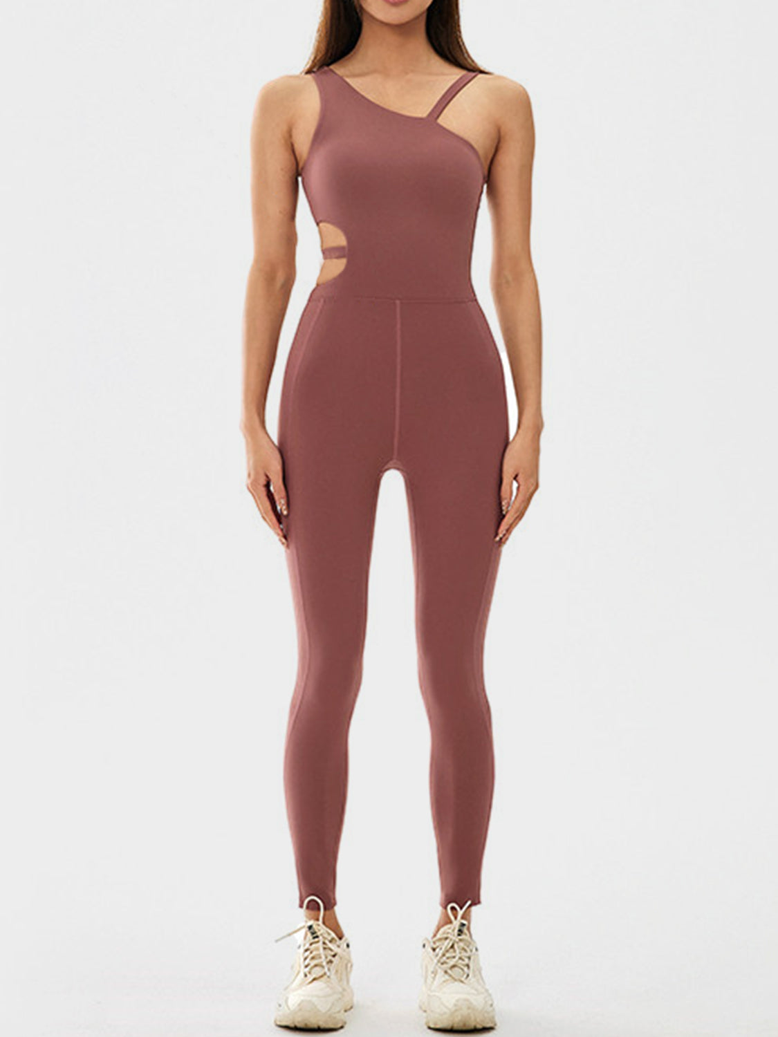 Asymmetrical Cutout Bodysuit