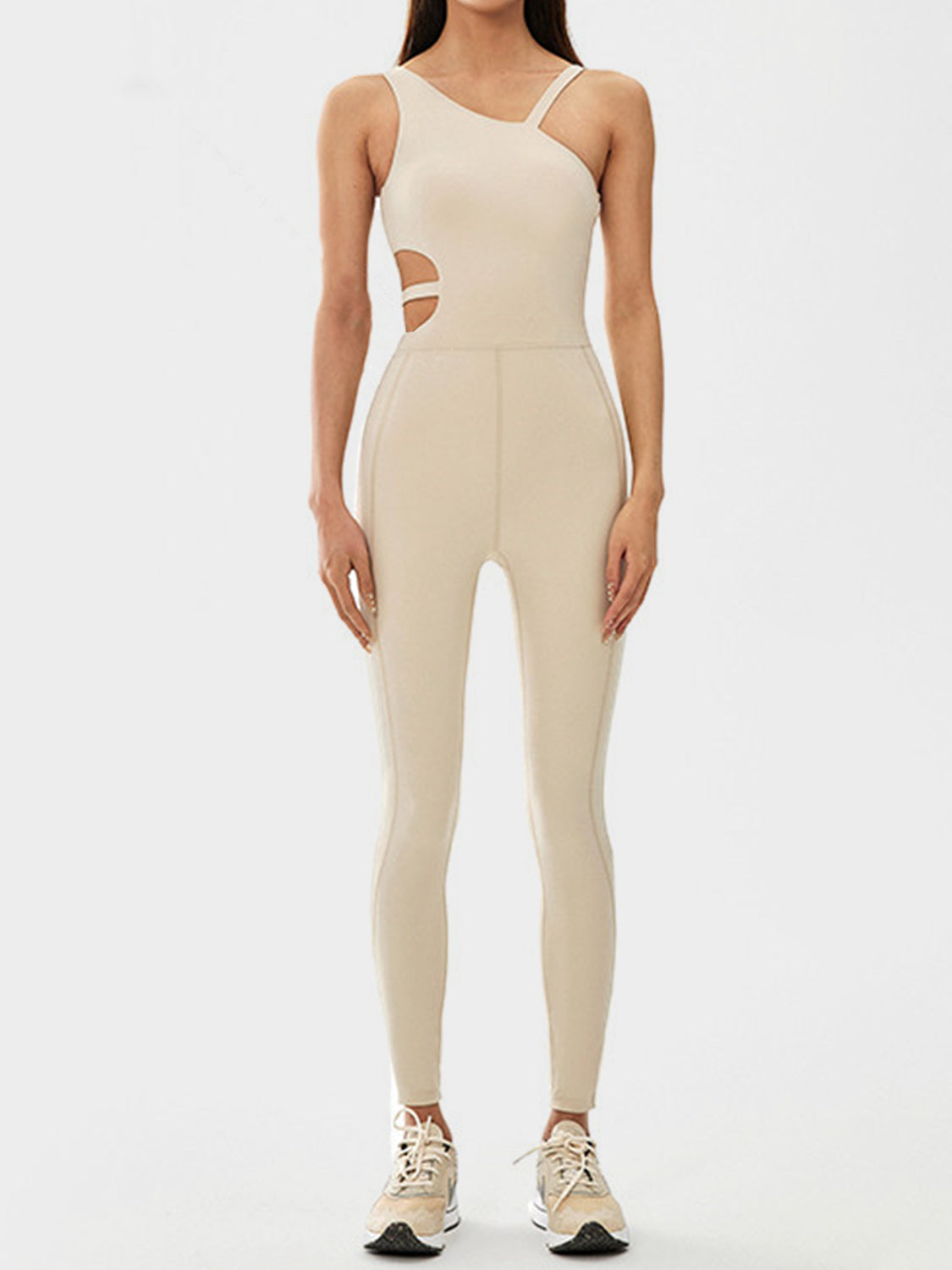 Asymmetrical Cutout Bodysuit