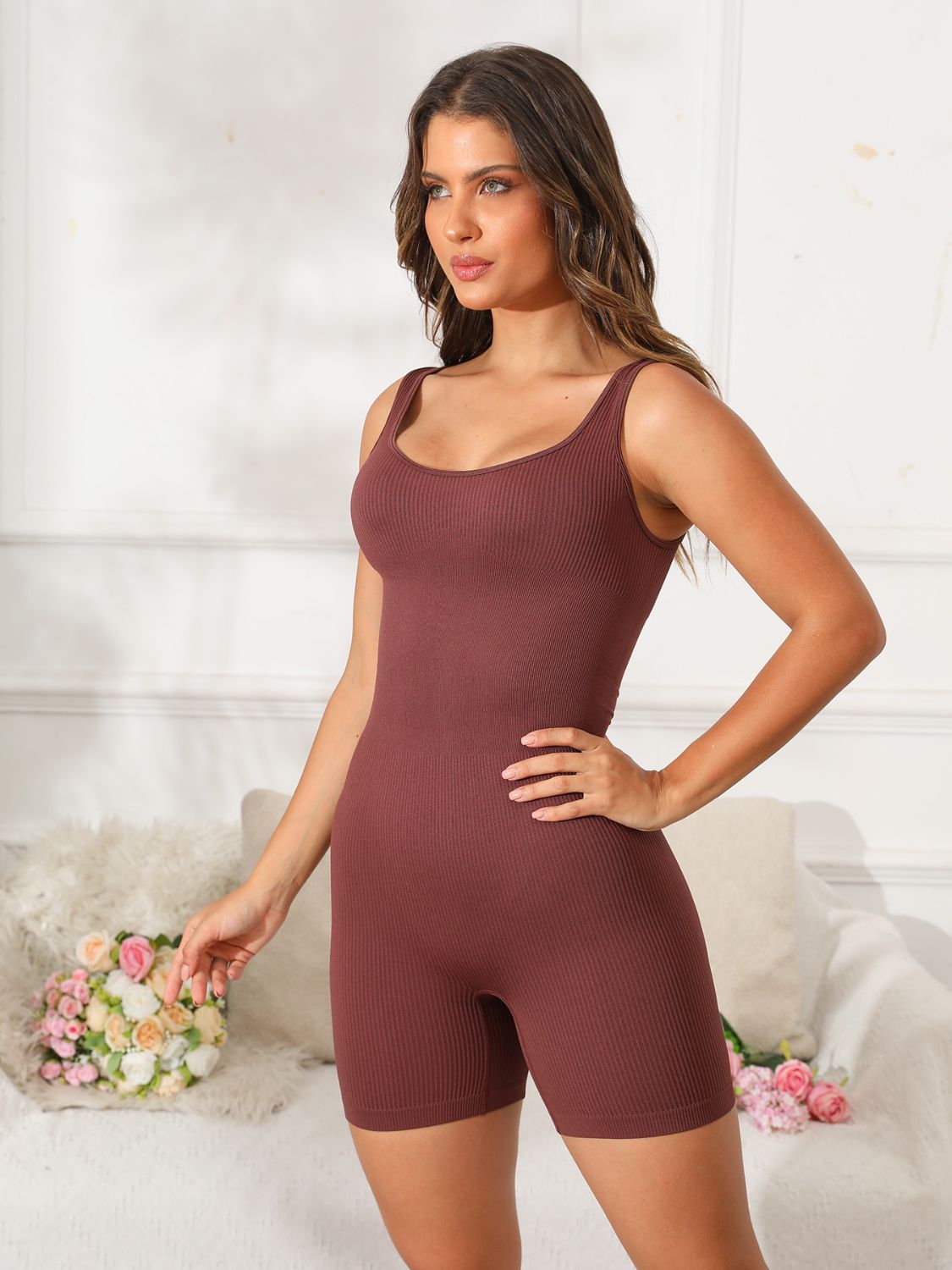 Seamless Ribbed Bodysuit