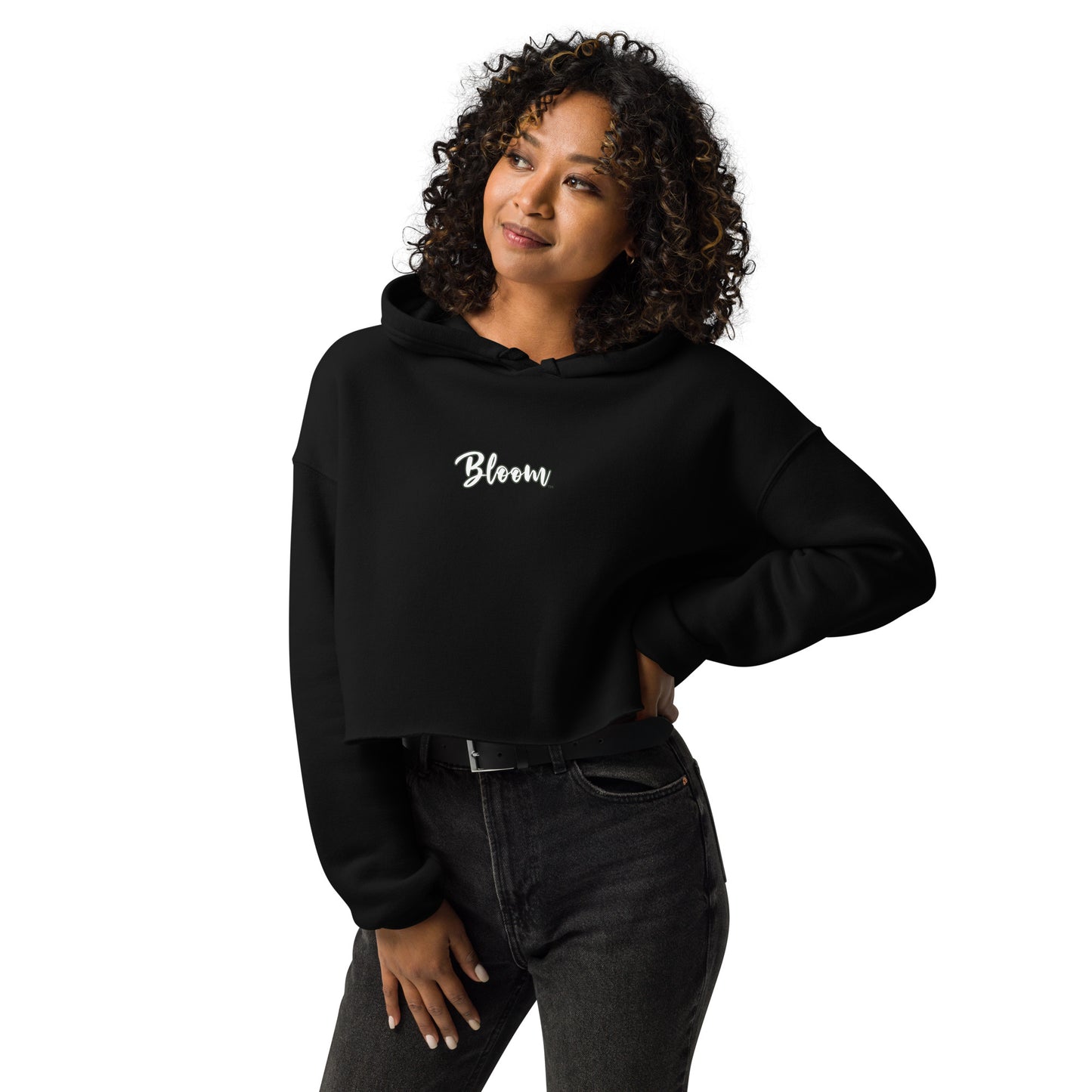 Crop Logo Hoodie