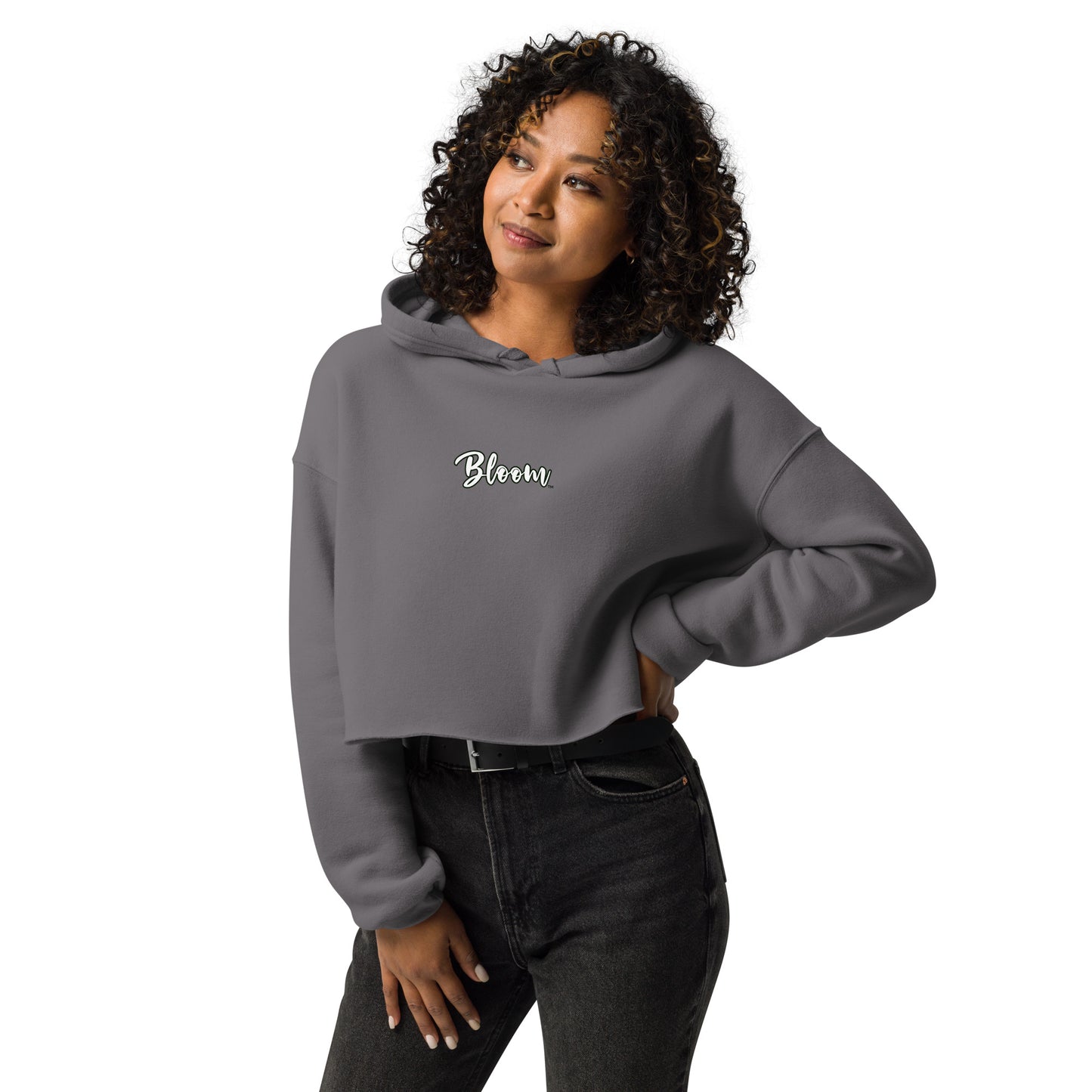 Crop Logo Hoodie