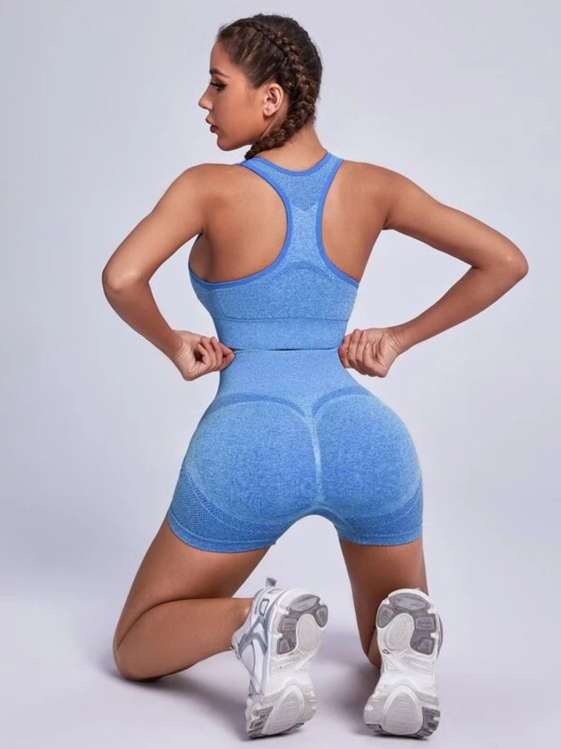 Seamless Racerback Tank & Shorts Set